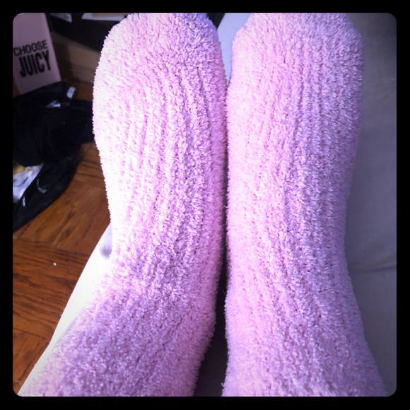 Accessories Cute Cozy Pink Fuzzy Socks Poshmark